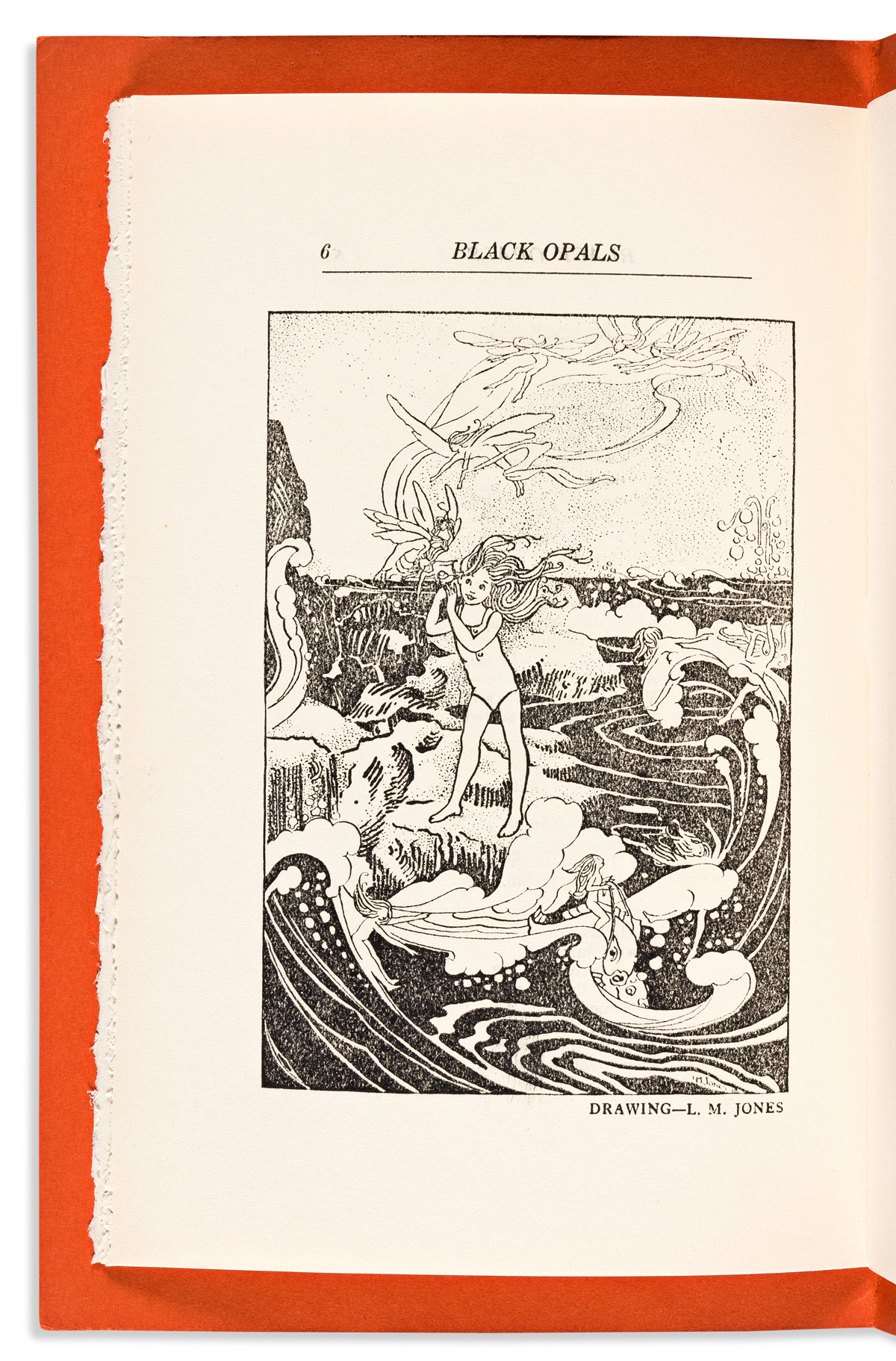 (LITERATURE.) 4 issues of Black Opals, the legendary limited-edition literary journal.